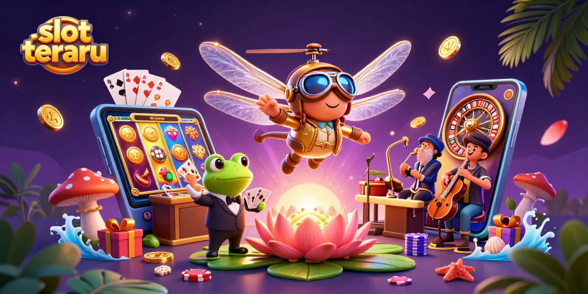 Experience endless fun with slot terbaru at our vibrant lily pad casino.